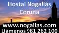 Hostal Nogallas - A Coruña - Tlf. 981 262 100 - www.nogallas.com